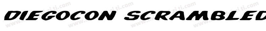 DiegoCon Scrambled字体转换